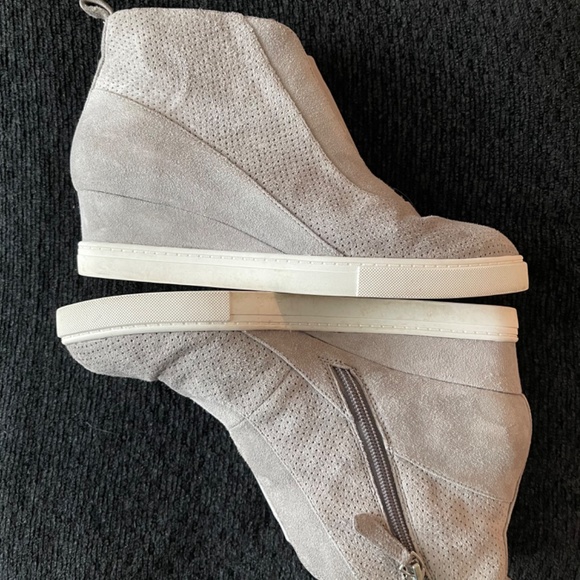Linea Paolo - Wedge Sneaker - Grey - Picture 3 of 6